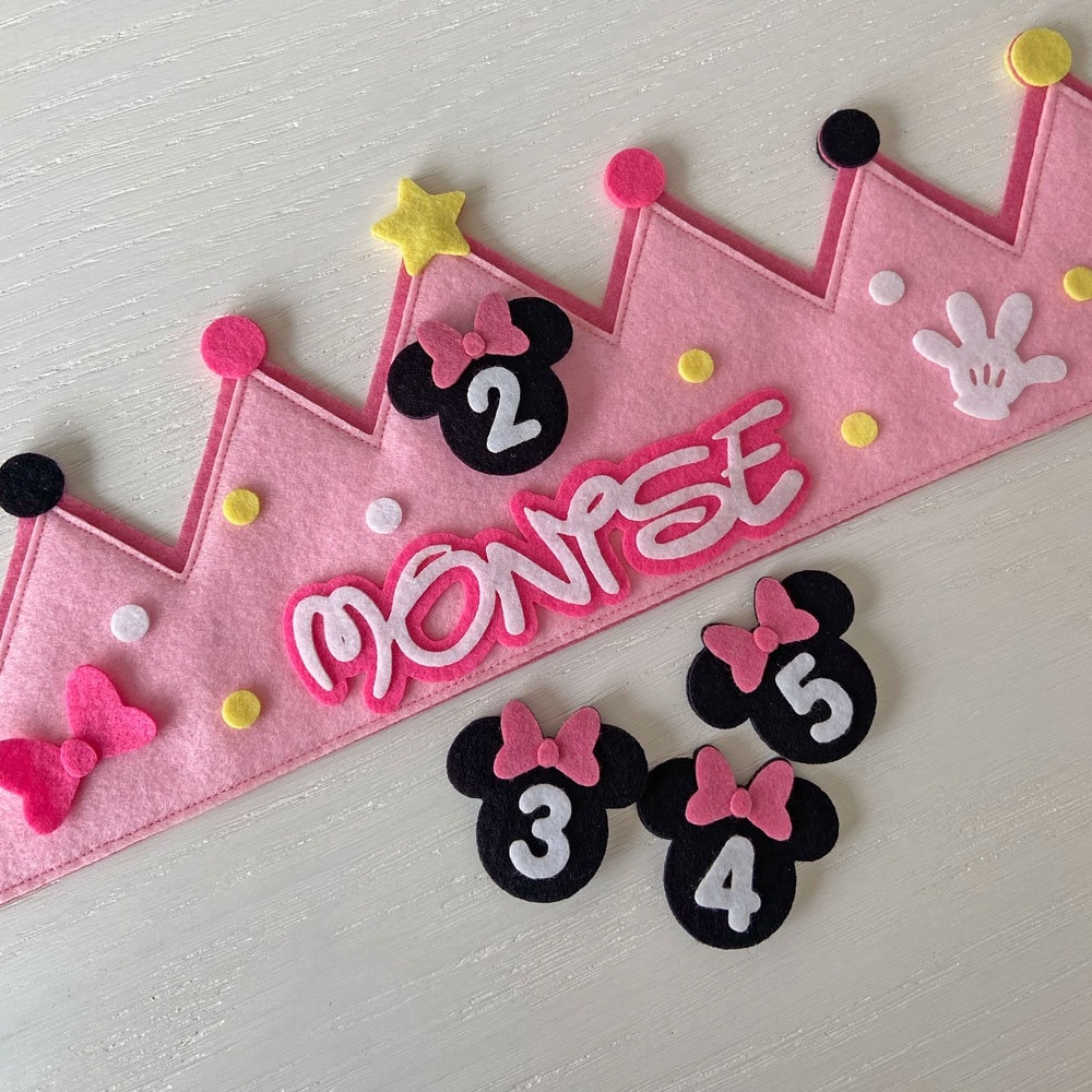 corona-Minnie-nombre-numeros-2 Fiesta Infantil Minnie